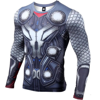 Men's 3D Hip Hop O-Neck Oversized Tee