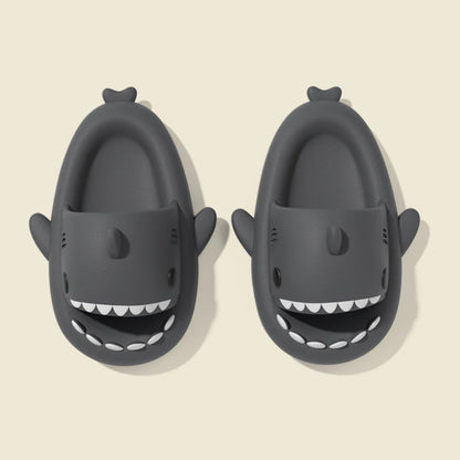 Shark-Hausschuhe, rutschfeste, einfarbige EVA-Schuhe