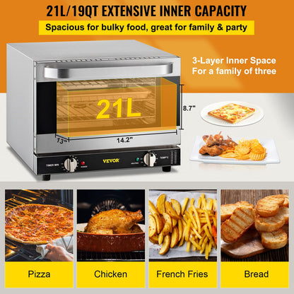 Versatile 66L Electric Oven