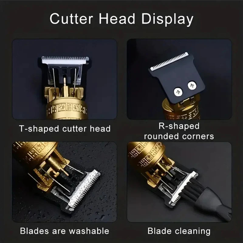 Men's Hair Cutting and Grooming Kit - T9 Hair Clippers