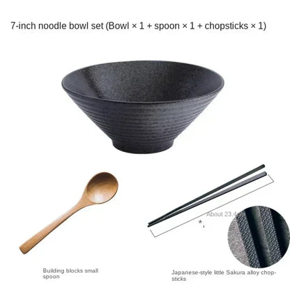 Large Japanese Ramen Bowls for Noodle Soup
