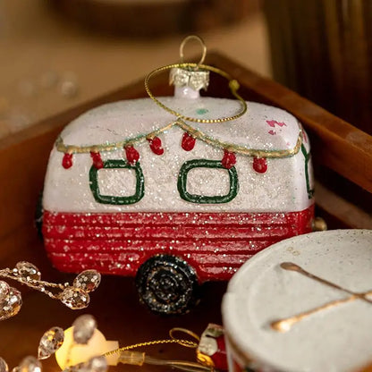 Guirlande pendentif décor d'arbre de noël festif, sac cadeau et sac cadeau