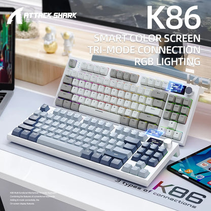 K86 Wireless Hot-Swappable Mechanical Keyboard