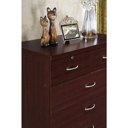 7-Drawer Dresser & Side Cabinet 3 Shelves
