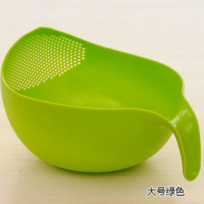 Multi-Function Rice Washing and Strainer Basket