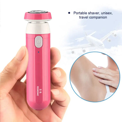 Mini rasoir électrique rechargeable portable unisexe à charge rapide