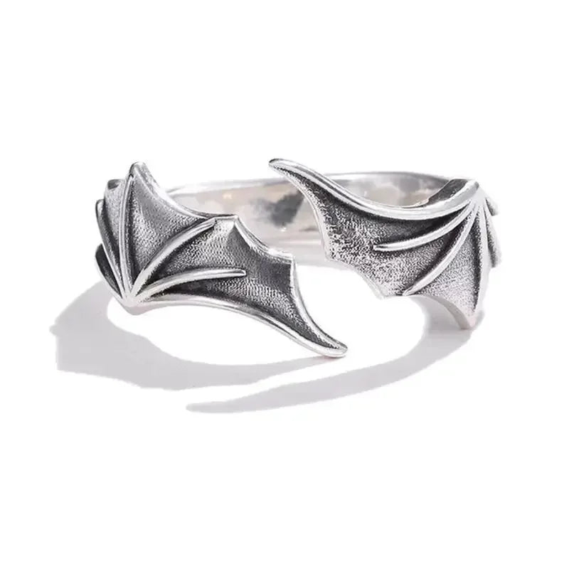 couples rings, angel wing rings, adjustable rings, eye rings, wing rings, couples bands, wing ring, angel rings, jewelry rings, ring bands, demon rings