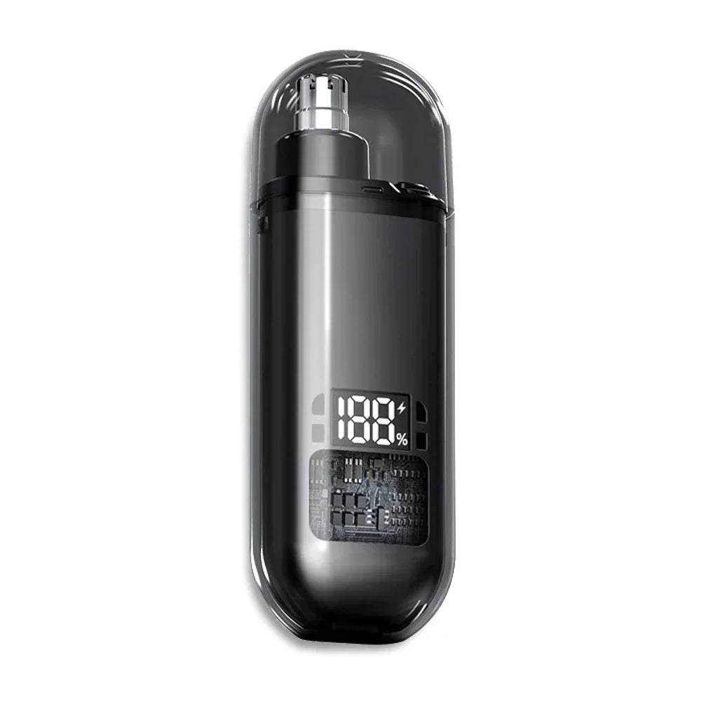 Wiederaufladbarer tragbarer Nasen- und Bartschneider für Männer – schmerzfreie Pflege