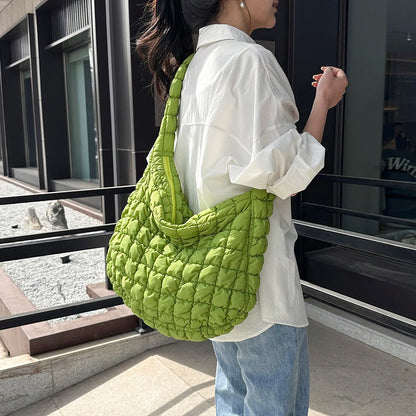 Women's Quilted Cloud Shoulder Bag