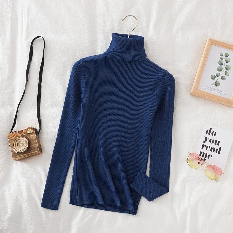 Women's Turtleneck Cashmere Sweater