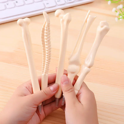 5Pcs Lifelike Bone-Shaped Ballpoint Pens