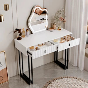 Bureau de courtoisie avec miroir à intensité variable 3 couleurs