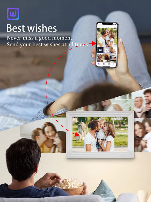 Customizable Digital Collage Picture Frame