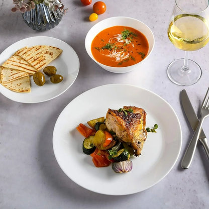 Service de table 12 pièces en grès Lizzy