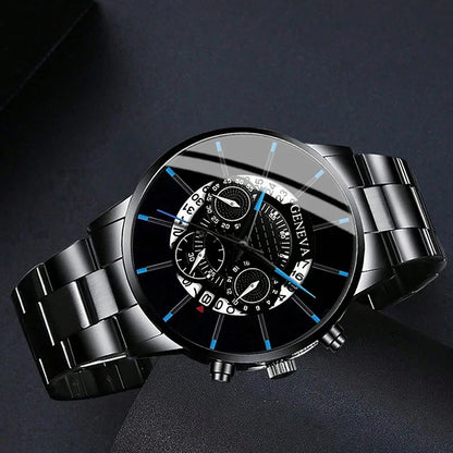 Ensemble de montres à quartz de luxe pour hommes