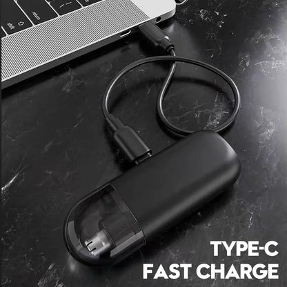 Wiederaufladbarer tragbarer Nasen- und Bartschneider für Männer – schmerzfreie Pflege