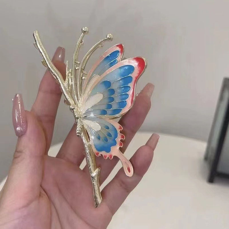 Luxury Butterfly Hair Clip Set