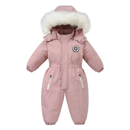 Cozy -30 Degree Winter Ski Suit for Kids