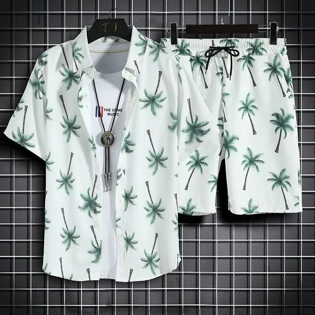 Quick Dry Hawaiian Shirt Set