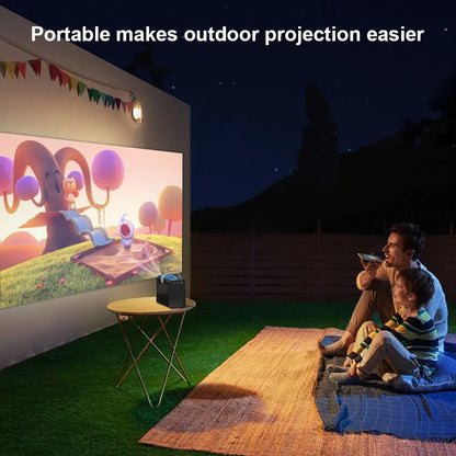 Mini projecteur intelligent Android 4K portable - 300 lumens ANSI