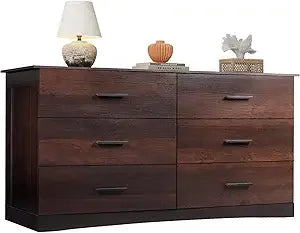 8-Drawer Dresser in Natural Finish