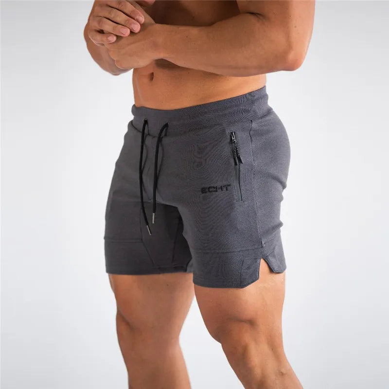 Sports Shorts Men Beaching Shorts Zip Pocket