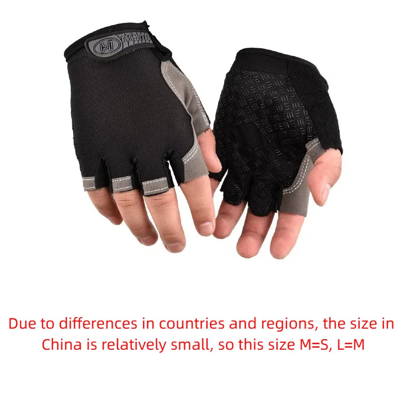 Unisex Fitness Training Gloves – Fingerless