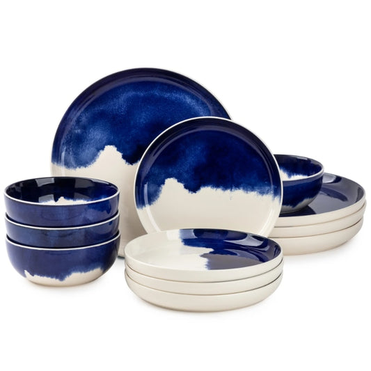 Drip Stoneware 12-Piece