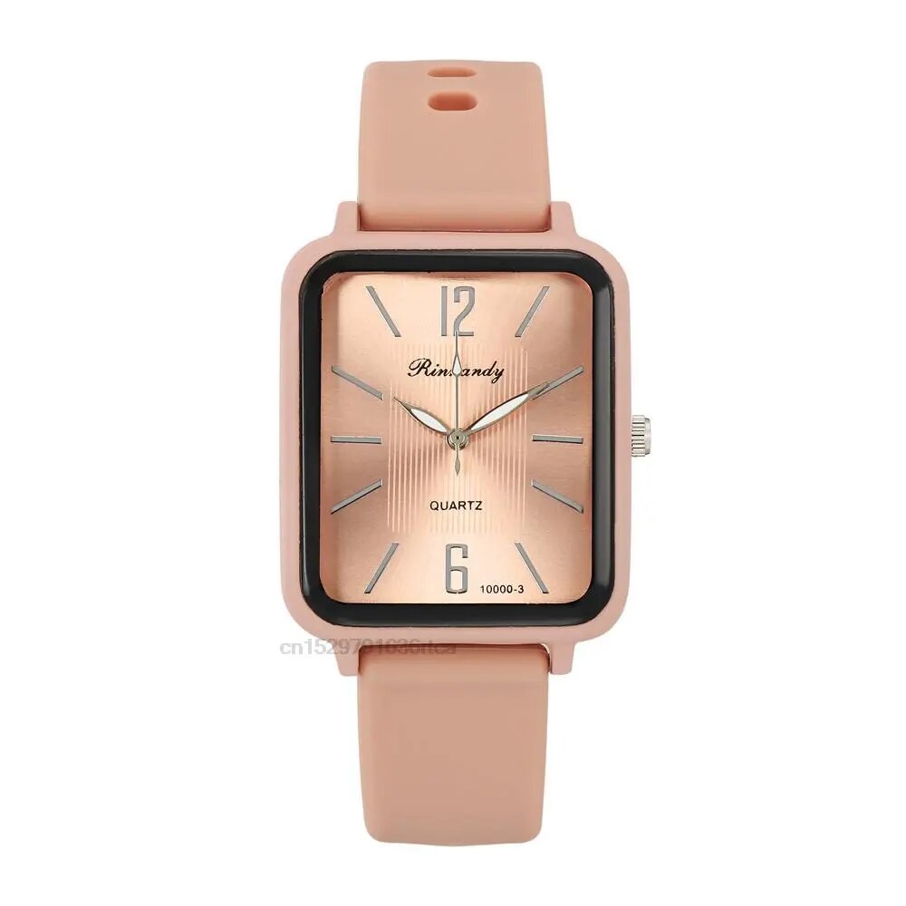 Chic Silicone Women's Quartz Watch