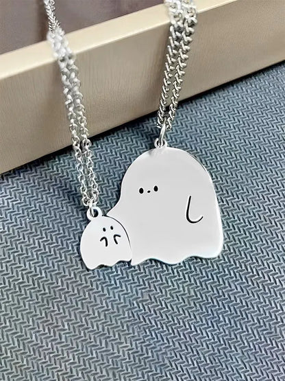 Ghost & Monster Couple Necklaces