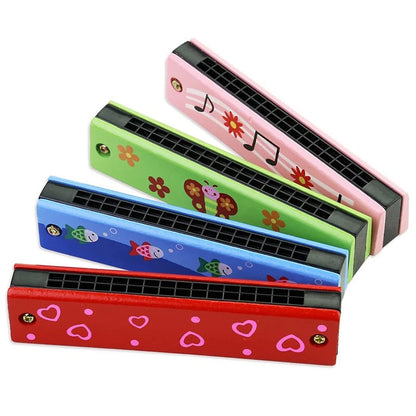 Harmonica en bois pour enfants - Éducation musicale précoce