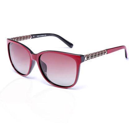 TR Memory Frame Polarisierte Sonnenbrille für Frauen UV400-Schutz Einzigartiges Design