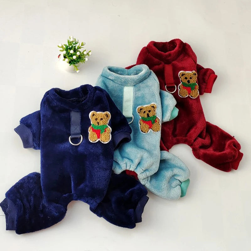 Luxuriöses Haustier-Pyjama und super saugfähiges Handtuch-Set