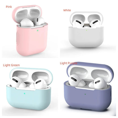 Étui de protection en silicone souple pour AirPods