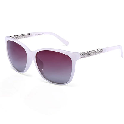 TR Memory Frame Polarisierte Sonnenbrille für Frauen UV400-Schutz Einzigartiges Design