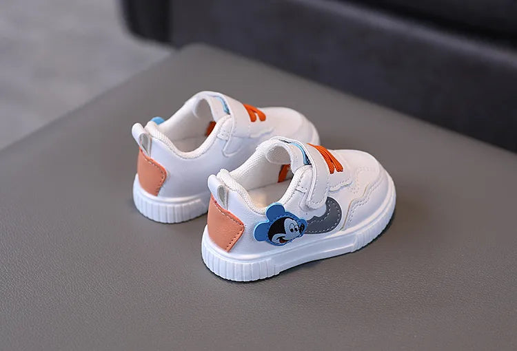 Chaussures décontractées blanches pour bébé garçon fille