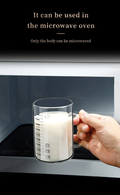 Gobelets doseurs borosilicatés multifonctions de qualité alimentaire