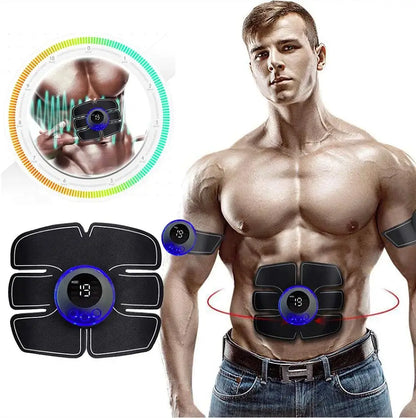 Stimulateur musculaire rechargeable par USB pour l'entraînement des abdominaux et des bras