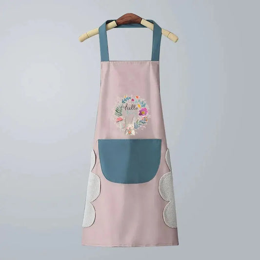 Tablier de cuisine essuyable à la main, tablier de cuisine imperméable et résistant à l'huile