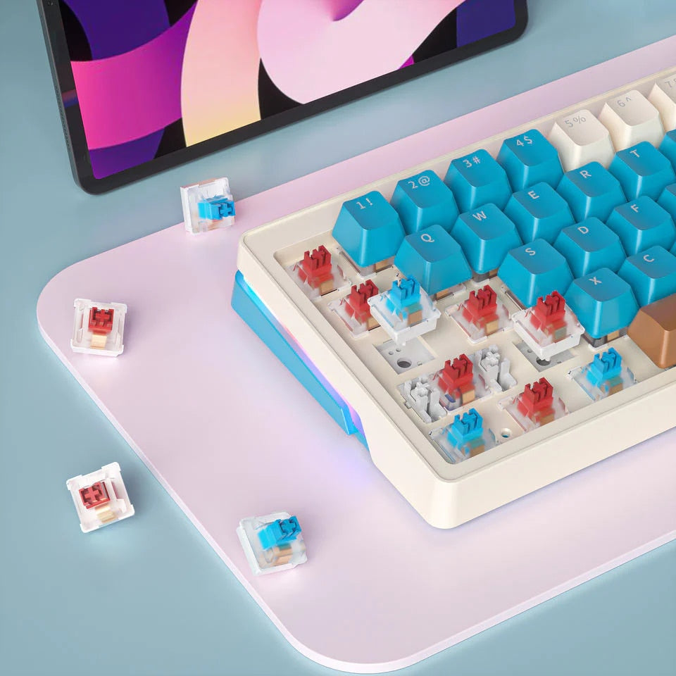 Key Hot-Swappable RGB Mechanical Keyboard