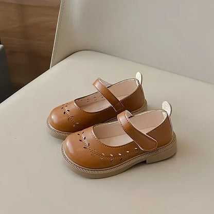 Baby Girls PU Leather Breathable Shoes