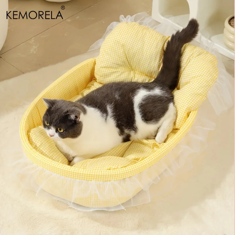 Luxury Rhinestone Pet Bed Set