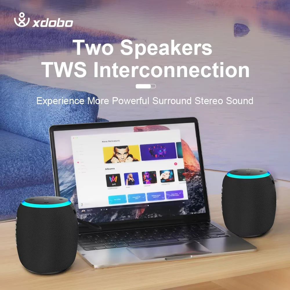 T7 Mini Speaker Portable Speaker with Bluetooth 5.3