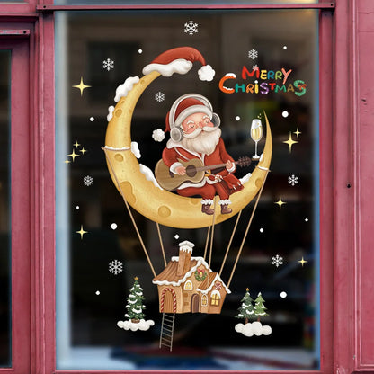 DIY Christmas Window Stickers for Festive Home Decor