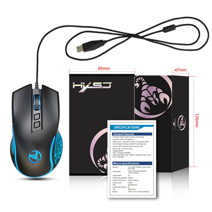Q6 Wired USB Gaming Mouse