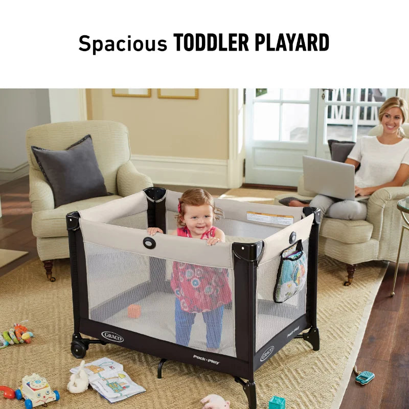 Portable Play Yard with Bassinet