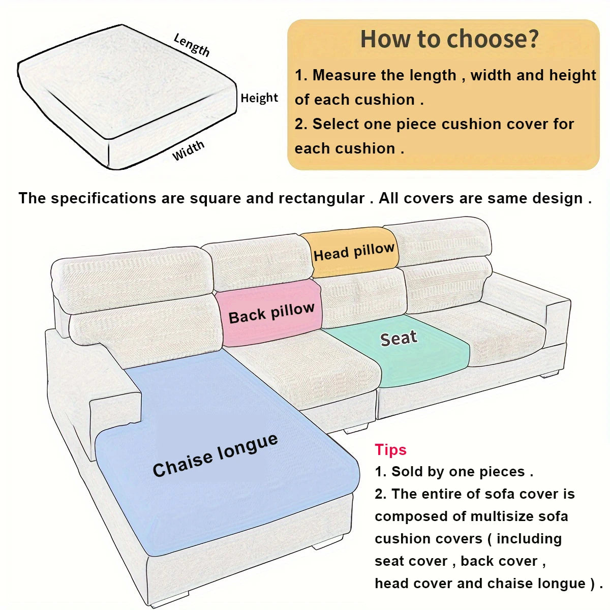 Stretchable Thicken Sofa Cover