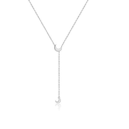 925 Sterling Silver Adjustable Heart Pendant Necklace