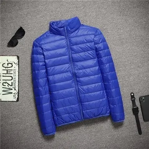 Veste d'hiver légère à capuche pour homme