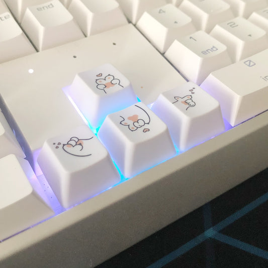 Cute R1 ABS Keycaps - 4Pcs Arrow